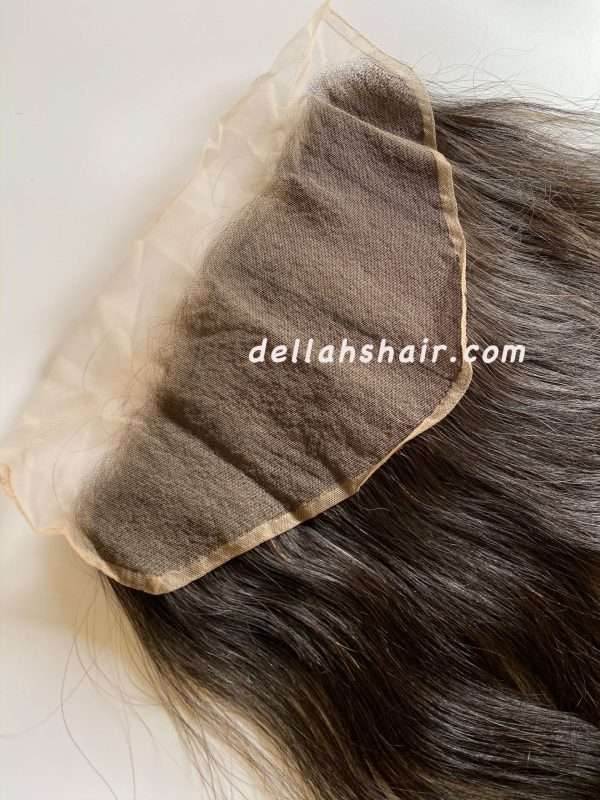 Dellahs Raw Cambodian 13x6 Straight Frontal