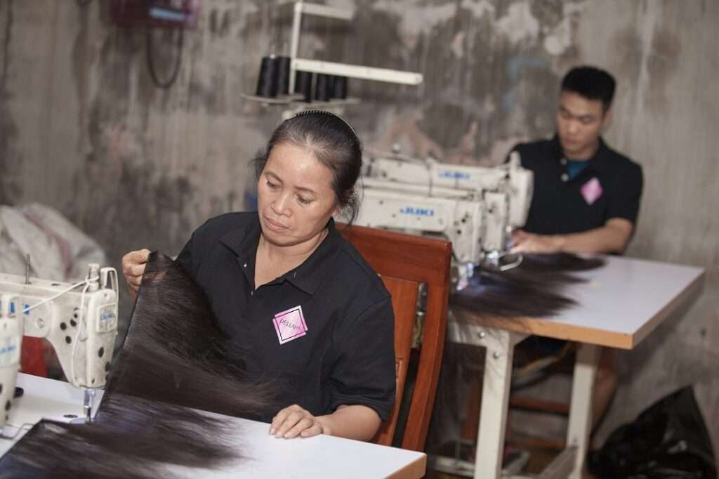 Dellahs Raw Hair Factory Cambodia
